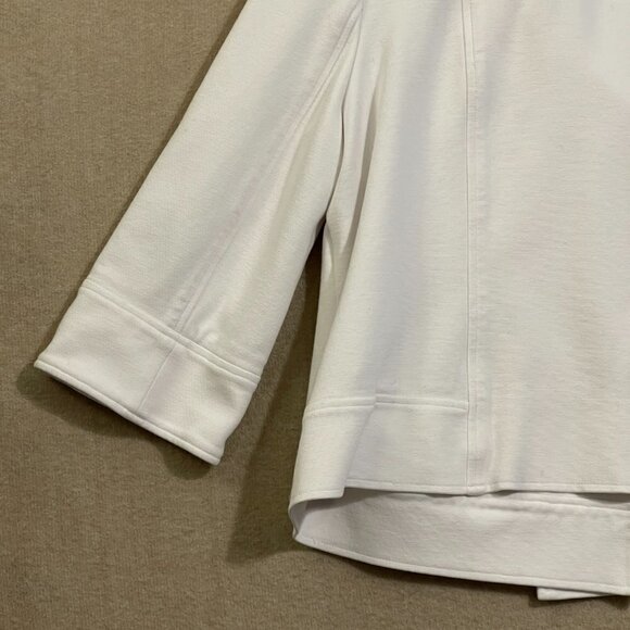 Pendleton Jacket Women's 14 White Pockets Mid Length Sleeves - Picture 10 of 12